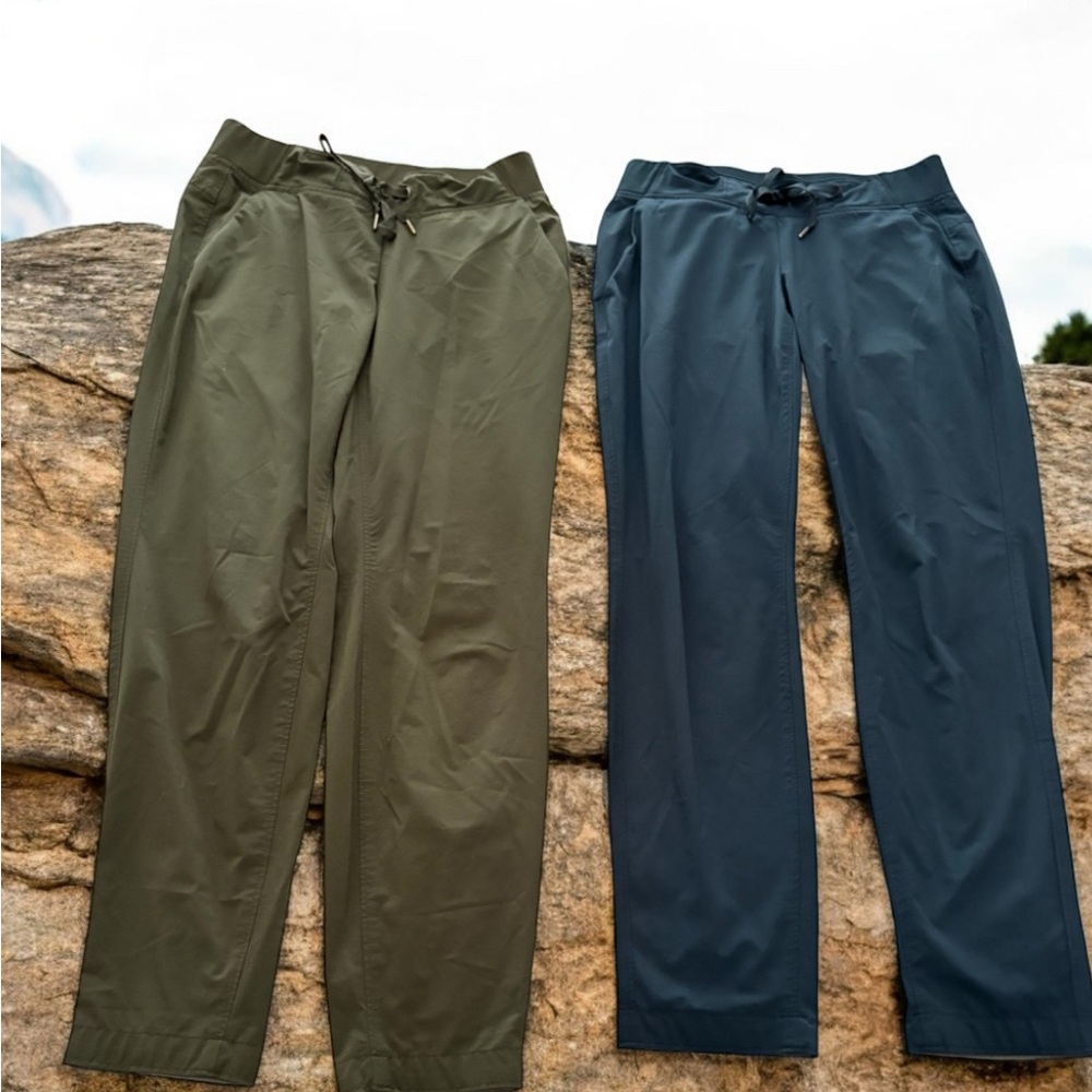 Athleta Women's Chinos in Olive and Navy